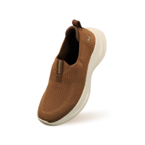 Ease Flow Slip Ons : Tan Ivory