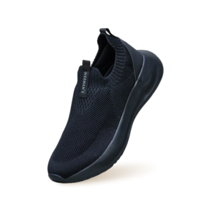 Flex Rib Slip Ons : Black