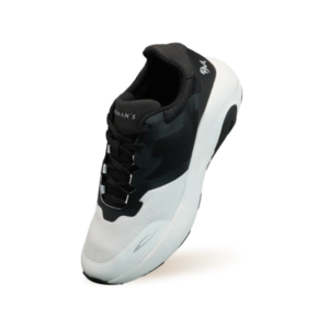 Color Block Sneakers for Women : Black White
