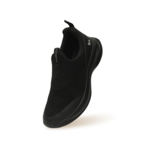 Mono Curve Slip Ons for Men : Black