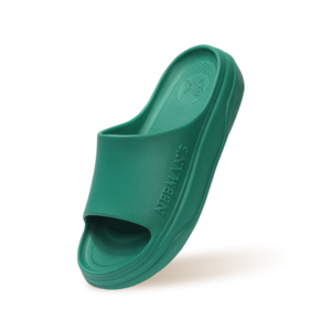 Cushers Slides For Men : Pepper Green