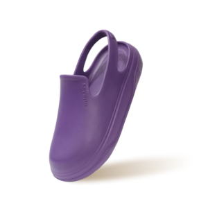Cushers Clogs For Men : Pansy Purple
