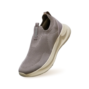 Flex Rib Slip Ons : Taupe